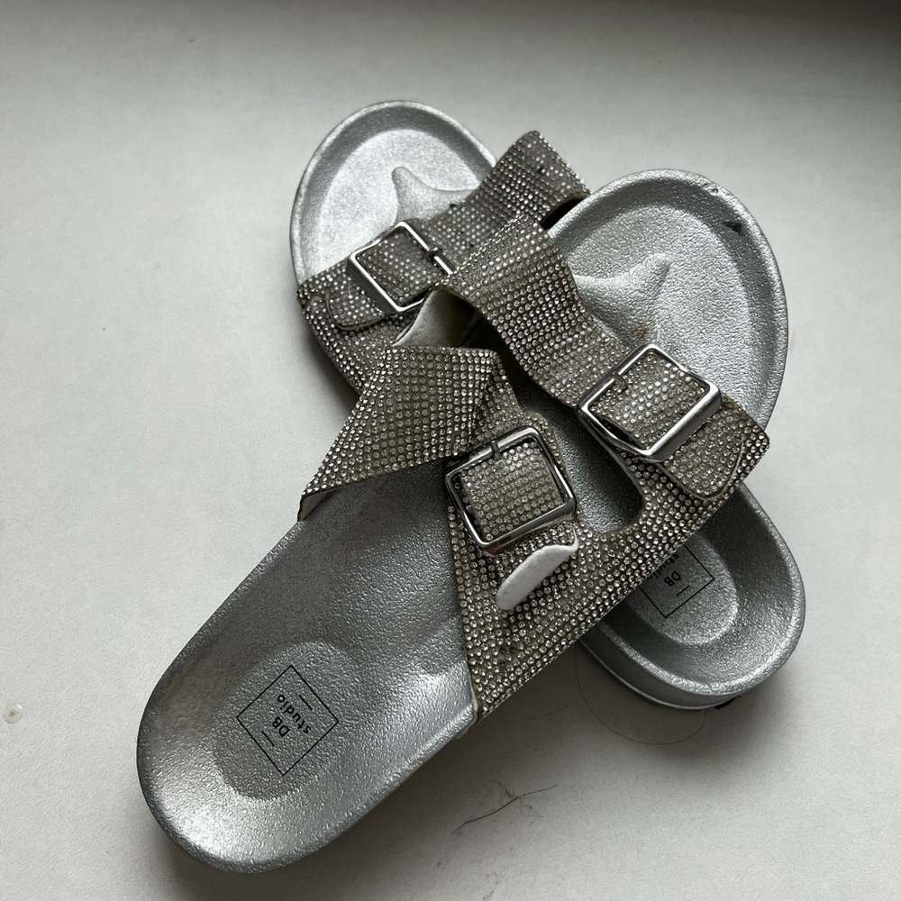 sparkly birkenstocks